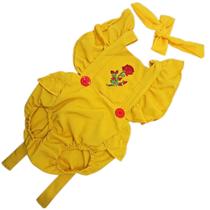 Body Romper Roupinha de bebe Mesversário Bela Princesas Festas Desenho Menina Banho de Sol Body Romper Roupinha de bebe Mesversário Bela Princesas Festas Desenho Menina Banho de Sol