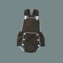 Body Romper Verde Look Fotos Passeio Acompanhamento 6 Meses