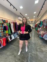 Body rosa Plus size tamanho unico