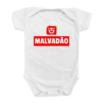 Body Roupa Bebe Presente Gestante Musica Funk Malvadão