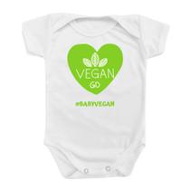 Body Roupa Bebê Presente Mimo Mamãe Gestante Baby Vegan