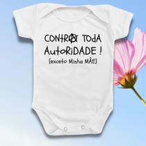 Body Roupa De Bebê Frases Contra Autoridade Mãe Feminista