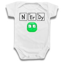 Body Roupa De Bebê Nerd Geek Tabela Periódica Divertido - Borizinho Baby