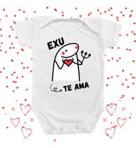 Body Roupa Para Bebê Exu Te Ama Umbanda Candomblé