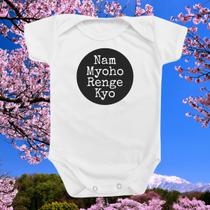 Body Roupa Para Bebê Nam Myoho Rengue Kyo Budismo Buda