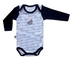 Body Santos Hino Manga Longa Oficial Body Santos Hino Manga Longa Oficial