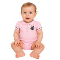 Body Santos Polo Rosa Oficial Body Santos Polo Rosa Oficial