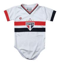 Body São Paulo Bebe Recem Nascido Premium Oficial Torcidababy