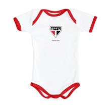 Body São Paulo Oficial Branco - Torcida Baby