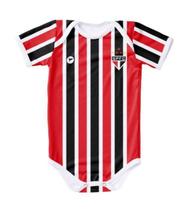 Body São Paulo Proteção UV Listrado Oficial Body São Paulo Proteção UV Listrado Oficial