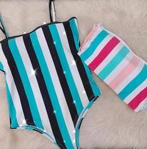 Body Sem Manga Listrado Maryland