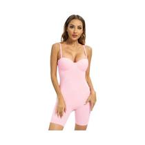 Body Shaper Feminino Preto Com Copas Com Arame, Macacão Estilizado E Ajustável