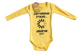 Body Sonho e Baby Amarelo Body Sonho e Baby Amarelo