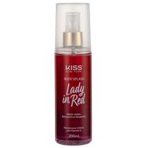 Body Splash 200ml Lady in Red Kiss New York