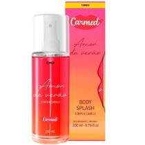 Body Splash Carmed Amor de Verão 200ml Fragrância Floral e Frutada Feminina