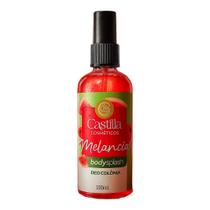 Body Splash Castilla Cosméticos 100mL Morango, Lavanda ou Melancia Deo Colônia Refrescante