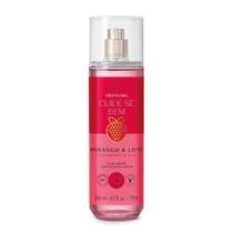 Body Splash Colônia Cuide-se Bem Morango E Leite 200ml - O Boticário