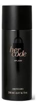Body Splash Colonia Her Code Tradicional 200ml Oboticario