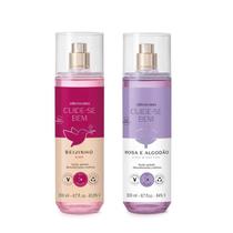 Body Splash Cuide-se Bem: Beijinho + Rosa e Algodão