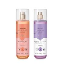 Body Splash Cuide-se Bem: Pessegura + Rosa e Algodão