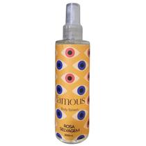 Body Splash Desodorante Corporal Famous 200ml Rosa Selvagem