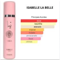 Body Splash Isabelle La Belle 300ml Fragrâncias Femininas e Masculinas Árabes