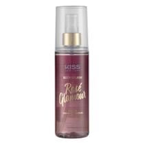 Body Splash Kiss New York Rosé Glamour BS05B 200ml Fragrância Floral Feminina