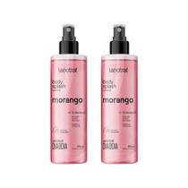 Body Splash Labotrat Dia a Dia 190ml Morango - Kit C/ 2un