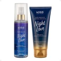 Body Splash + Loção Hidratante Kiss New York Night Love