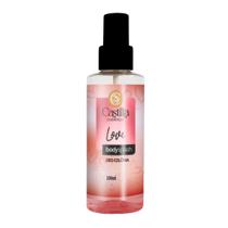 Body Splash Love Castilla Cosméticos 100mL Deo Colônia Feminina - Toque Floral Frutado Sofisticado