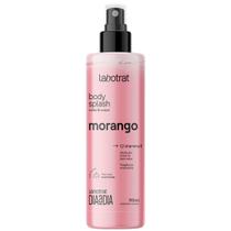 Body Splash Morango Labotrat Dia A Dia Colônia Perfume Cheiro De Fruta Fixação 190ml