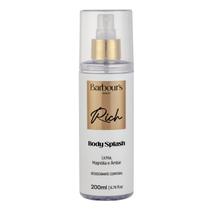 Body Splash Rich Barbours Beauty 200ml Fragrância Floral Desodorante Corporal Desodorante Colônia Pele Perfumada por mais tempo