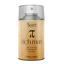 Body Splash Rich Man - Soeht Cosméticos