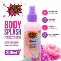 Body Splash Super Poderes 200ml Fragrância Envolvente Floral Chipre