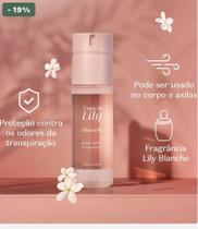 Body spray desodorante leau de lily blanche 100ml - O BOTICARIO