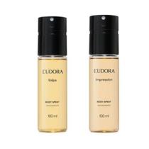 Body Spray Masculino Eudora Impression 100ml + Volpe 100ml