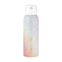 Body spray obelisk tradicional água de cheiro brilho holográfico pele iluminada e radiante fragrância floral suave delicada