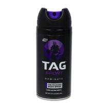Body Spray TAG Dominate 104 ml, pacote com 4 Body Spray TAG Dominate 104 ml, pacote com 4