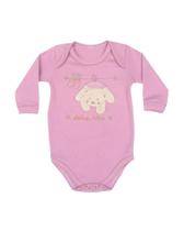 Body Suedine Bordado Ursa Feminino