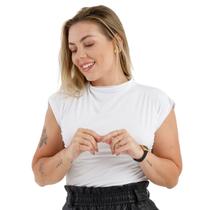 Body Suplex Básic Gola Alta Sem Manga Moda Feminina Slim Primavera Verão Tendencias 3065ABODY GOLA ALTA SEM MANGAS 3065A Body Suplex Básic Gola Alta Sem Manga Moda Feminina Slim Primavera Verão Tendencias 3065ABODY GOLA ALTA SEM MANGAS 3065A