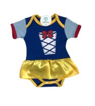 Body Temático Branca de Neve Tam.G Body Temático Branca de Neve Tam.G