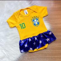 Body Temático Brasil feminino