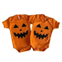 Body Temático Infantil Bebê Halloween Festa Look Moda