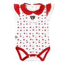 Body Time São Paulo Coração Menina Branco Vermelho Revedor Body Time São Paulo Coração Menina Branco Vermelho Revedor