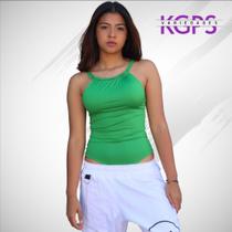 Body Trançado Básica Casual Tecido Suplex - Verde Bandeira Body Trançado Básica Casual Tecido Suplex - Verde Bandeira