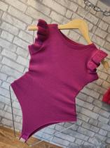 Body tricot tamanho único cor pink