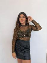 Body tule animal print Body tule animal print