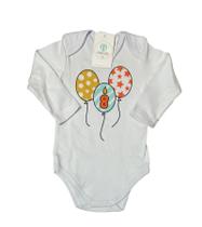 Body Unissex Balões Pingo Lelê Tam.G Body Unissex Balões Pingo Lelê Tam.G