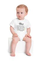 Body Unissex em Suedine para Bebê Quimby