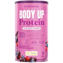 Body Up Protein - Colageno Bodybalance - Frutas Roxas e Cranberry - 450g - Sanavita Body Up Protein - Colageno Bodybalance - Frutas Roxas e Cranberry - 450g - Sanavita